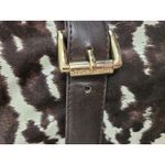 ladies MICHAEL KORS dress size 10 NWT Animal Print Open Back With Belt Brown Photo 7