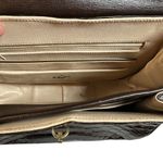 Vintage 50's Bellestone Brown Alligator Patent Satchel Handbag MCM Purse Photo 7