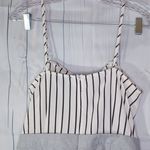 &merci & Merci Spaghetti strap Striped romper Photo 5