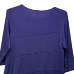 Chicos Womans Slinky Knit Tops XL Blue Photo 3