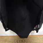 Torrid Plus Size 2 2X D/DD Black Underwire Long Mesh Overlay Swim Dress Swimsuit Photo 5