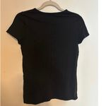 Madewell NWT Essential Slim Tee in Lightweight Cotton Black Size XXS Photo 7