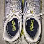 Hoka One One White and Yellow Sneakers Size 8.5 Photo 5