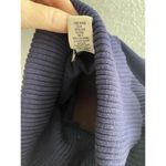 Cambridge Dry Goods Blue Turtleneck Sweater Silk Blend Pullover Size M NWT Size M Photo 6