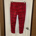 Arizona Jeans Arizona Jean Co Red Plaid Skinny Leg Jeans size 13 Photo 7