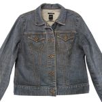Gap Denim Trucker Jacket Stretch Women's Size Medium Photo 1