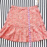 Billabong X The Salty Blonde Upside Ditzy Floral Ruffle Mini Skirt Medium Photo 3