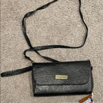 Aeropostale  Sleek Black Wallet Wristlet Crossbody Bag NWT Photo 0