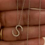 14k Gold "S" Initial Necklace Photo 1