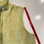 Lands' End Lime Green Zip Up Vest Size Medium Photo 3