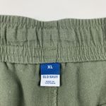 Old Navy  Arugula Linen Blend Pull On Shorts XL Photo 2