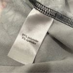 Maurice's  Gray Floral Cozy Tiered Long Puff Sleeve Mini Dress V Neck Size XL Photo 4