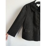 Ann Taylor Loft Women’s Size 4 Blazer Wool Blend Brown Tweed Suit Jacket Lined Photo 6