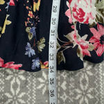 NWT Lulu's Bouquet of Blooms Navy Floral PrintClip Dot Mini Dress Size‎ Large Blue Photo 12