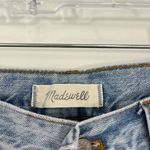 Madewell  Size 26 Light Blue Perfect Vintage Jeans Straight Tapered 90s Mom Jeans Photo 5