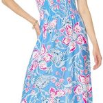 Lilly Pulitzer Lilly Pulizter NWT Kailua Smocked Maxi Dress Small Photo 0
