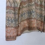Anthropologie Postmark  Garden Knit Pastel Floral Sweater S Small Photo 2