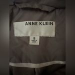 Anne Klein Wing Collar Chevron Quilting Coat with a hood Photo 7