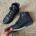 Sorel  Harlow Lace Up Boots in black Photo 0