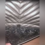 Jessica Simpson  like new Elegant Silver Quilted Shoulder Bag Photo 9