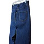 UWJ Women's Size 15/16 Denim Jeans High‎ Rise Dark Wash Stretch Classic # Blue Photo 3
