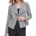 Calvin Klein Calvin Klein Houndstooth flyaway blazer Photo 2
