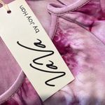 Vava by Joy Han NWT VaVa tie dyed drops waist off shoulder lace sleeves dress smocked C1 Photo 4