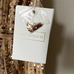 Mac Duggal  10700 Deep V-Neck Sequin Gown Maxi dress size 20 UB Photo 3