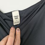 Open Edit  Midi Black Skirt Sz L Photo 1