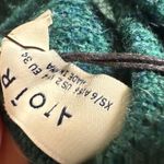 Atoir Miaa Green Long Sleeve Open Back Bodycon Sweater Mini Dress Size 2 Photo 10