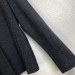 Eileen Fisher Womens Black Wool Jacket Lightweight 1 Button Sweater Knit Career Photo 5