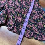 Free People  Jenna's Bustier Babydoll Tank floral button front medium pink Photo 9