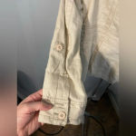 Eddie Bauer  100% linen vintage utility military‎ jacket Photo 7
