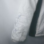 ZeroXposur  L Hoodie Embroidered White Ski Jacket Photo 12