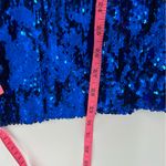 NBD  Revolve Dinara Sequin Mini Dress In Bright Cerulean Sz XS Photo 7