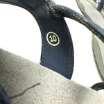 Skechers  size womens 10 strappy sandals activewear blue white‎ Photo 2