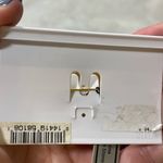 Vintage Hand Painted Alabaster Birds and Flowers Oval Porcelain Brooch Photo 2