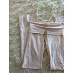 SKIMS Cotton Jersey Foldover Pant Barely Pink Size Small Photo 5
