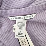Victoria's Secret Victoria’s Secret Waffle Knit V Neck Jumpsuit Pajamas Lavender Purple Medium Photo 9