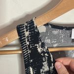 Peyton Jensen Ludlow surplice knit jumsuit in black and off white tie dye size S Photo 6