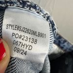 S.O.N.G. Jeans Wide Leg Ankle Crop Size 7 / 28 Raw Hem Relaxed Fit Faded Wash Blue Photo 7