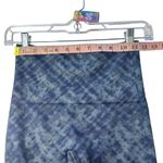 Spanx  Blue Small Cropped Look At Me Now Seamless Leggings Indigo Watercolor S Photo 5