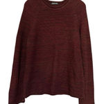 American Apparel  Vintage Womens Size XS Burgundy Maroon Marled Roll Neck Sweater Photo 0