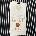 Target  Black and White Striped Bikini Bottoms Photo 3