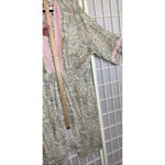 Anthropologie Floreat Floral Kimono Empire Waist Robe Tie Duster Lounge Lace Med Photo 4