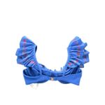 Carolina Constas Anastasia Multi Marisol Bikini TOP XS Ruffled REVOLVE NEW Blue Photo 2