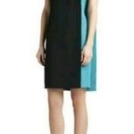 St. John $995 New XS 0 Sheath Dress Milano Knit Verde Teal St 2014 Caped Sweater Photo 1