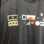 REI Dark Blue Screen Gamer Print Crew Neck Athletic T Photo 3