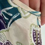 VINTAGE California Dynasty Dainty Satin Floral Sleepwear Cropped Cami Purple Size M Photo 2