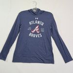Under Armour  Atlanta Braves Womens‎ Hoodie lightweight Long Sleeve Size M Photo 0